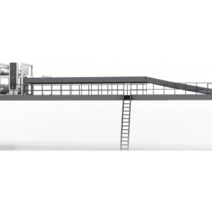 Bridge, bridge guide and bridge brake